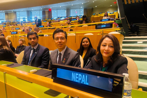 महिलाको स्थितिबारे संयुक्त राष्ट्रसंघको ७० औँ सभामा मन्त्री श्रेष्ठको सम्बोधन